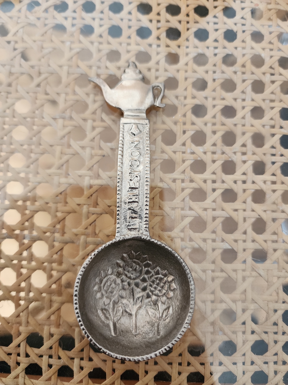 Ganz Tablespoon Measuring Spoon With Sunflowers & Teapot